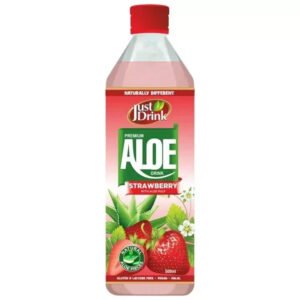 Just Drink Aloe Vera Strawberry 500MLx 12