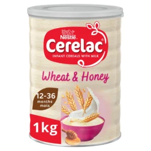 Cerelac Infant Cereals With Milk Honey & Wheat 12+ Months 1kg ×12×1