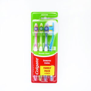 COLGATE TOOTHBRUSH PREMIER CLEAN FAMILY PK 12 x 4PK x 1