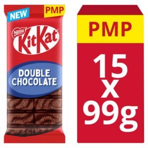 KitKat Double Chocolate Sharing Bar 99g PMP £1.65 99g × 15 × 1