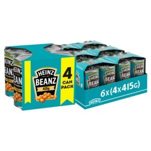 Heinz Baked Beans in a Rich Tomato  PMP 4 PACK 1 x  6 × 415G PMP £4.49