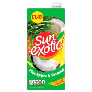 Sun Exotic Pineapple & Coconut PM £1.49 1Ltr × 12 × 1