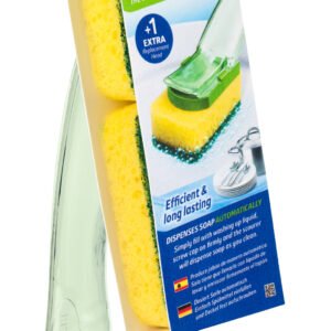 Soap Dispensing Scourer with 2 Refills × 1