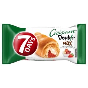 7 Days  Croissant with Vanilla Flavour & Strawberry Flavoured   80G ×10 ×  1