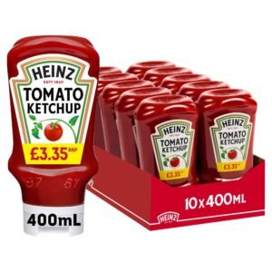 Heinz Tomato Ketchup Sauce  460g × 10 × 1 PMP £3.35