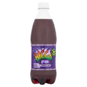 Bigga Grape Flavour Soft Drink  600ml×12×1