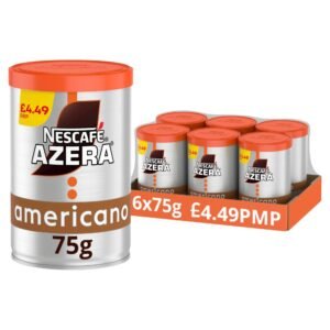 Nescafe Azera Americano Instant Coffee 75g £4.49 PMP 75g×6×1