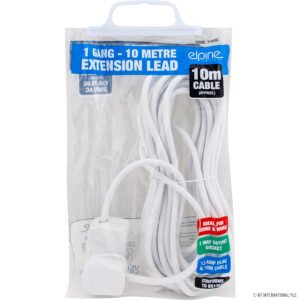 Extension Lead 13A 1 Way 10m × 1
