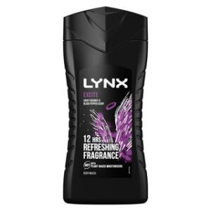 LYNX SHOWER GEL - EXCITE  CASE 6 x 225ML