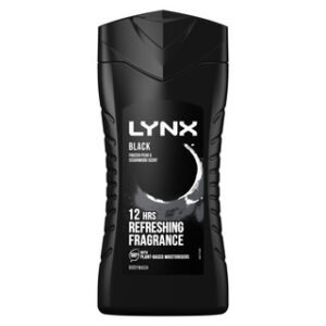 LYNX SHOWER GEL - BLACK CASE 6 x 225ML