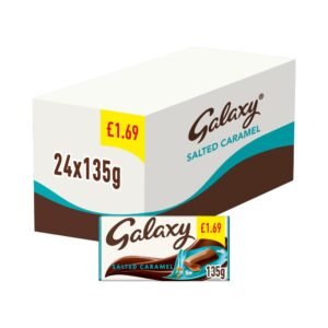 Galaxy Salted Caramel & Milk Chocolate Block Bar £1.69 PMP 135g