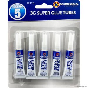 Super Glue Set In Tubes 5pc× 1
