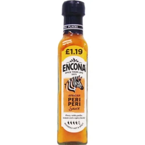 ENCONA PERI PERI SAUCE £1.19 PMP 6x142MLx1