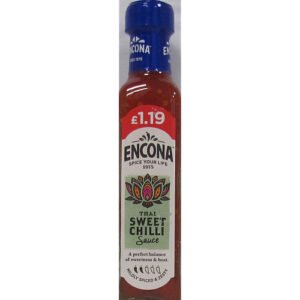 Encona Thai Sweet Chilli Sauce PM £1.19 142ml × 6 × 1