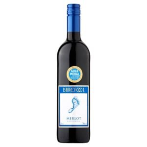 Barefoot Merlot Red Wine 750ml 75Cl × 6