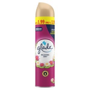 Glade Aerosol Air Freshener Relaxing Zen£1.99 300ml×12×1