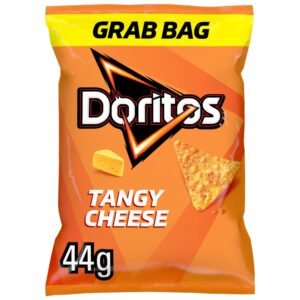 Doritos Tangy Cheese Crisps Grab Bag Tortilla Chips 44g × 32 × 1