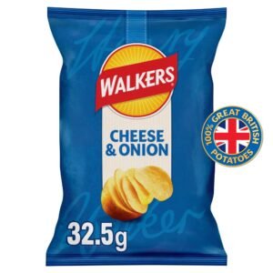 Walkers Cheese & Onion Crisps 32.5g × 32 × 1
