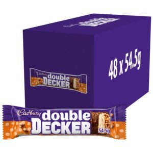 Cadbury Double Decker Chocolate Bar 54.5g × 48 × 1
