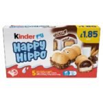 Kinder Happy Hippo Biscuit Cocoa PM£1.85 103.5g × 10 × 1