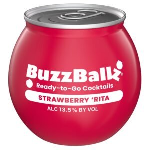 BuzzBallz Strawberry 'Rita Cocktails  200ml × 12 × 1