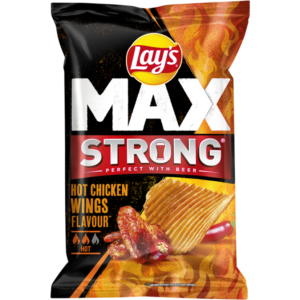 Lays Max Strong Chicken Wings   120g × 24 ×1