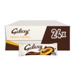 Galaxy Smooth Milk Chocolate Bar Caramel 48g Std × 24 × 1