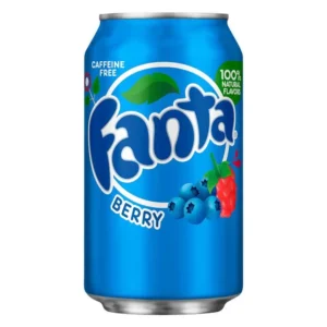 Fanta Berry Flavoured Soda 355 ml × 12