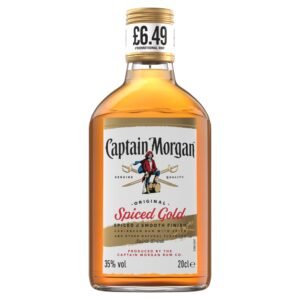 Captain Morgan Original Spiced Gold Rum 35% vol 20cl £6.49 PMP 20Cl × 1