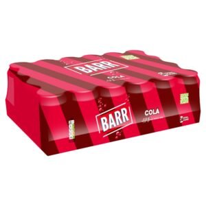 Barr Cola Flavoured Fizzy Drink 24 x 330ml Cans