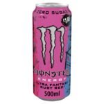 Monster Energy Drink Ultra Fantasy Ruby Red PM £1.65 500ml × 12 × 1