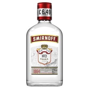 Smirnoff No. 21 Vodka 37.5% vol  Bottle PMP £6.49 20Cl × 1