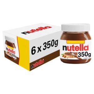 Nutella Hazelnut Spread with Cocoa 350g PMP£3.69  350g × 6 × 1