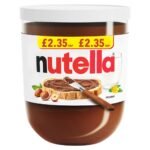 Nutella Hazelnut Spread with Cocoa 200g PMP £2.35 200g × 6 × 1