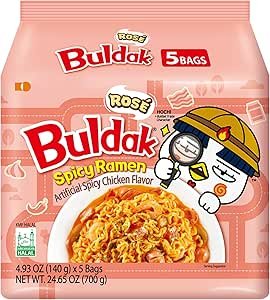 Samyang Buldak Spicy Ramen Rose 5x140g