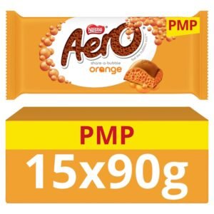 Aero Orange Chocolate Sharing Bar 90g PMP £1.65 90g × 15 × 1