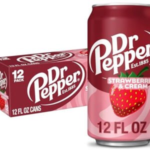 Dr Pepper Strawberries and Cream 355MLX12