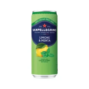 San Pellegrino Lemon and Mint 330ml X 12