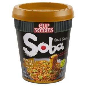 Nissin Soba Cup Japanese Curry 8X1
