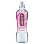 Boost Water+ Electrolytes Cherry Hydration Drink 500ml PM £1 500ML × 12 × 1
