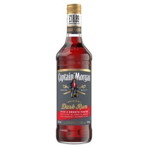 Captain Morgan Dark Rum 40% vol 70cl £18.89 PMP 70Cl × 1
