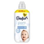 Comfort Fabric Conditioner White 31W washes 930ML x 8