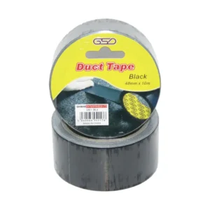 GSD DUCT TAPE BLACK SINGLE 48MM X 10M X 1