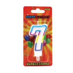 NUMBER CANDLES No . (7 ) 1 x 6PK