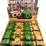 TOY CAR BATTLEFIELD 1010 12PK X 1
