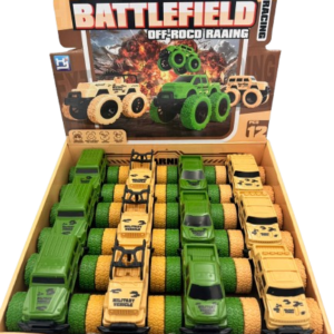 TOY CAR BATTLEFIELD 1010 12PK X 1