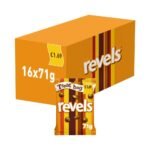 Revels Milk Chocolate Bag wth Raisins, Coffee or Orange £1.69 PMP 71g 71g × 20 × 1