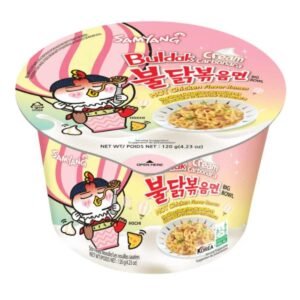 Samyang Buldak Instant Noodle  Bowls  Cream Carbonara Big Cup - 105g