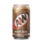 A&W Root Beer Can 355ml USA 12 PACK