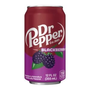 Dr Pepper Blackberry 355ML USA   12 PACK